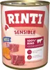 Rinti Sensible mit Rind + Süßkartoffel 800 g - 6 Stück Produktbild-Vorschau 1