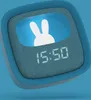 MOB Réveil avec Lumière Billy Clock Bleu Foncé Voir les images du produit 2