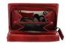 CHIEMSEE Leder Geldbörse Leather Wallet Red rot Produktbild-Vorschau 3