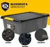 MONZANA® 2x Aufbewahrungsbox 30L mit Deckel 40kg belastbar Produktbild-Vorschau 5
