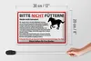 Blechschild  Hinweis füttern verboten Pferde, 30x20 cm, Produktbild-Vorschau 6