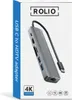 Rolio USB C Hub, HDMI 4K@60hz, Ethernet 1Gbps, USB-C, SD/TF Produktbild-Vorschau 7