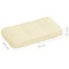 vidaXL Cuscino Pallet 5 pezzi in tessuto crema Anteprima dell’immagine prodotto 20
