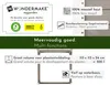 WONDERMAKE Grande bordure de parterre surélevée en bois Voir les images du produit 3