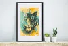 MuchoWow® MuchoWow® Gerahmtes Poster Tiger - Abstrakt - Produktbild-Vorschau 4