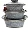 SET DI 3 BRYTFANN GARNK√ďW 2,8 / 4,4 / 6.5L ZILNER ZL-7077 Anteprima dell’immagine prodotto 2
