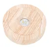 Houten displaybasis met verlichting, roterende displaybasis Productafbeelding-voorbeeld 3
