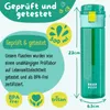 Trinkflasche Kinder, 500ml, leicht - Logo-mint Produktbild-Vorschau 3