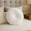 Biała Welurowa Poduszka 40X40 Dekoracyjna Miękka Elegancka Podgląd zdjęcia produktu 3