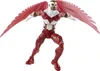 A toy action figure of Falcon with red and white wings extended. Produktbild-Vorschau