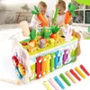 Montessori Spielzeug ab 1 Jahr- 8 in 1 Hammerspiel Produktbild-Vorschau 10