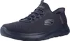 A single navy blue Skechers sneaker is shown from a side-angle on a white background. Produktbild-Vorschau