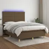The Living Store Boxspringbett mit Matratze & LED Produktbild-Vorschau 1