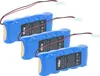 vhbw 3x Akku kompatibel mit Bosch Roll-Lift K10, K12 (3 Ah, Produktbild-Vorschau 1