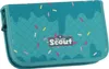 A teal pencil case with a confetti and frosting design. Náhled obrázku produktu