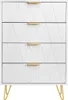 Credenza bassa con 6 cassetti - Cassettiera - Legno MDF e Anteprima dell’immagine prodotto 2