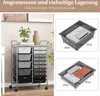 GOPLUS Rollcontainer mit 15 Schubladen stapelbar, Rollregal Produktbild-Vorschau 6