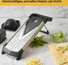 Silberthal - Gemüsehobel / Mandoline - V-Hobel mit Produktbild-Vorschau 6