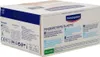 A close-up, angled view of a Hansaplast Elastic Finger Plasterstrips box. Produktbild-Vorschau