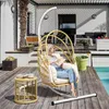 YITAHOME Hängesessel mit Gestell, Klappbarer Schaukelsessel Produktbild-Vorschau 4