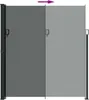 Seitenmarkise Ausziehbar Anthrazit 220x600 cm Produktbild-Vorschau 5