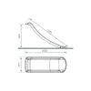 4iQ Glijbaan, 60 cm, gemaakt van ROT HDPE, geschikt voor Productafbeelding-voorbeeld 2