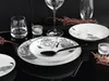 CreaTable, 22673, Luna Black Flower, Tellerset 18-tlg, Produktbild-Vorschau 3