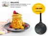 endusor Pancake Pfanne mit Smiley Motiv für Induktion mit Antihaftbeschichtung zum Braten von Pancak Produktbild-Vorschau
