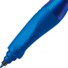 A close-up shot of the tip and barrel of a blue pen. Anteprima dell’immagine prodotto
