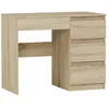 Počítačový písací stôl 96 cm, pravostranný, 4 zásuvky, Náhľad obrázku produktu 1
