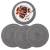 Tischsets Rund Abwaschbar Platzsets  Baumwolle Rund Produktbild-Vorschau 1