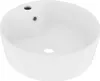 vidaXL umyvadlo s přepadem Matt White 36x13 cm Keramika Náhled obrázku produktu 1