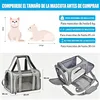 Tiertransporttasche Hundetasche Transportbox, Atmungsaktive Produktbild-Vorschau 7