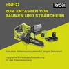 ONE+ Akku-Kettensäge RY18CS20A-125, 18Volt Produktbild-Vorschau 2