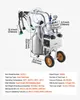 Electric Cow Milking Machine, 6.6 Gal / 25 L 304 Stainless Produktbild-Vorschau 7