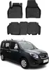 2012-2021 Mercedes Citan W415 Tapis de sol TPE noir 3 pcs Voir les images du produit 1