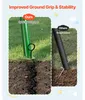 Altalena da giardino SucceBuy con telaio in metallo a forma Anteprima dell’immagine prodotto 6