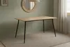 Esszimmertisch Franklin | 140 x 80 cm | Holz | Farbe: Eiche Produktbild-Vorschau 1