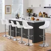 Yaheetech 2er Barhocker-Set Verstellbare Sitzhöhe 61,5 cm - Produktbild-Vorschau 3