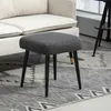 HOMCOM Tabouret de pied Tabouret de maquillage carré Voir les images du produit 7
