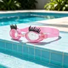 Schwimmbrille für Kinder mit Wimpern, wasserdicht, kein Produktbild-Vorschau 5