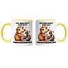 Ich mag halt einfach Meerschweinchen Tasse Gelb Haustier Produktbild-Vorschau 3