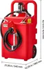 VEVOR Chariot à carburant, 121 litres, 3,96 m de tuyau de Voir les images du produit 8