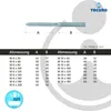 tecuro Stockschraube M 8 x 160 mm, mit Torx-Antrieb, Produktbild-Vorschau 4