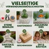 VELLES Groß Steine zum Bemalen & Garten Kieselsteine Weiße Produktbild-Vorschau 2