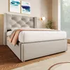 A bedroom scene featuring a bed. Produktbild-Vorschau