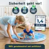 NouBaby® Wassermatte Baby BPA Frei XXL I Babymatte und Produktbild-Vorschau 5