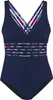 LASCANA Badeanzug Exotic navy Größe 38 Cup B Produktbild-Vorschau 1