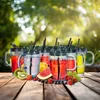 Set da 10 bicchieri Relaxdays, bicchieri con coperchio e Anteprima dell’immagine prodotto 2