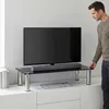 Mucola TV-Aufsatz Glas Fernseherhöhung Glasaufsatz TV-Rack  Produktbild-Vorschau 9